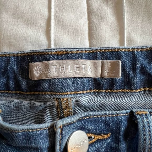Athleta Womans Skinny Jeans Size 8 - Picture 2 of 8